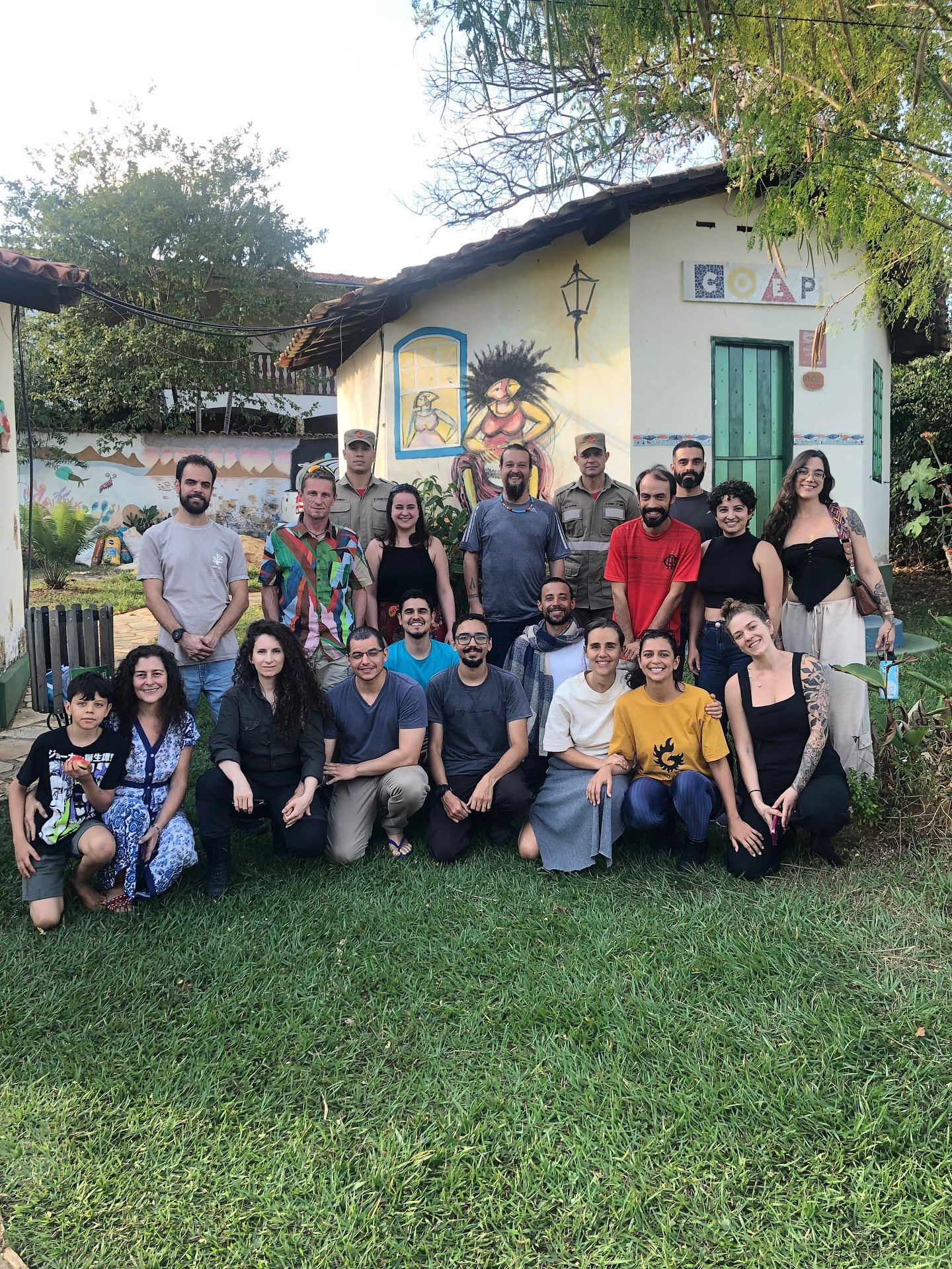 Curso CNV — grupo na COEPI, Pirenopolis/GO